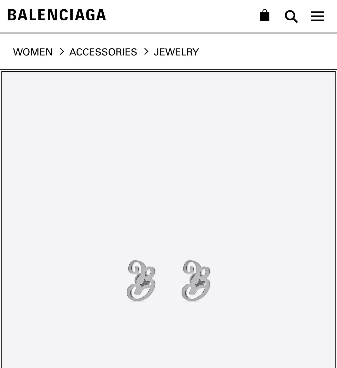 Balenciaga earrings