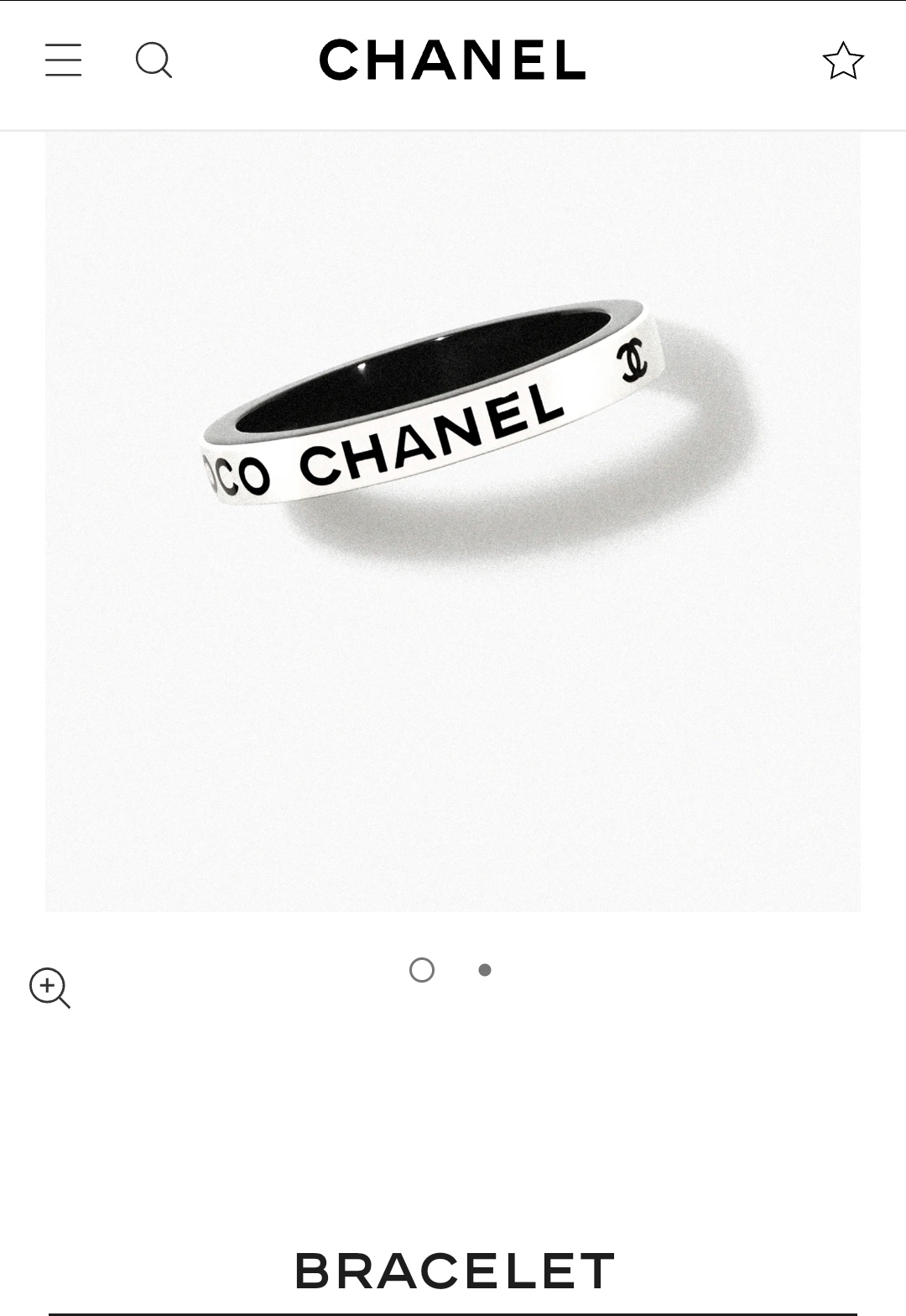 Chanel bracelet bangle