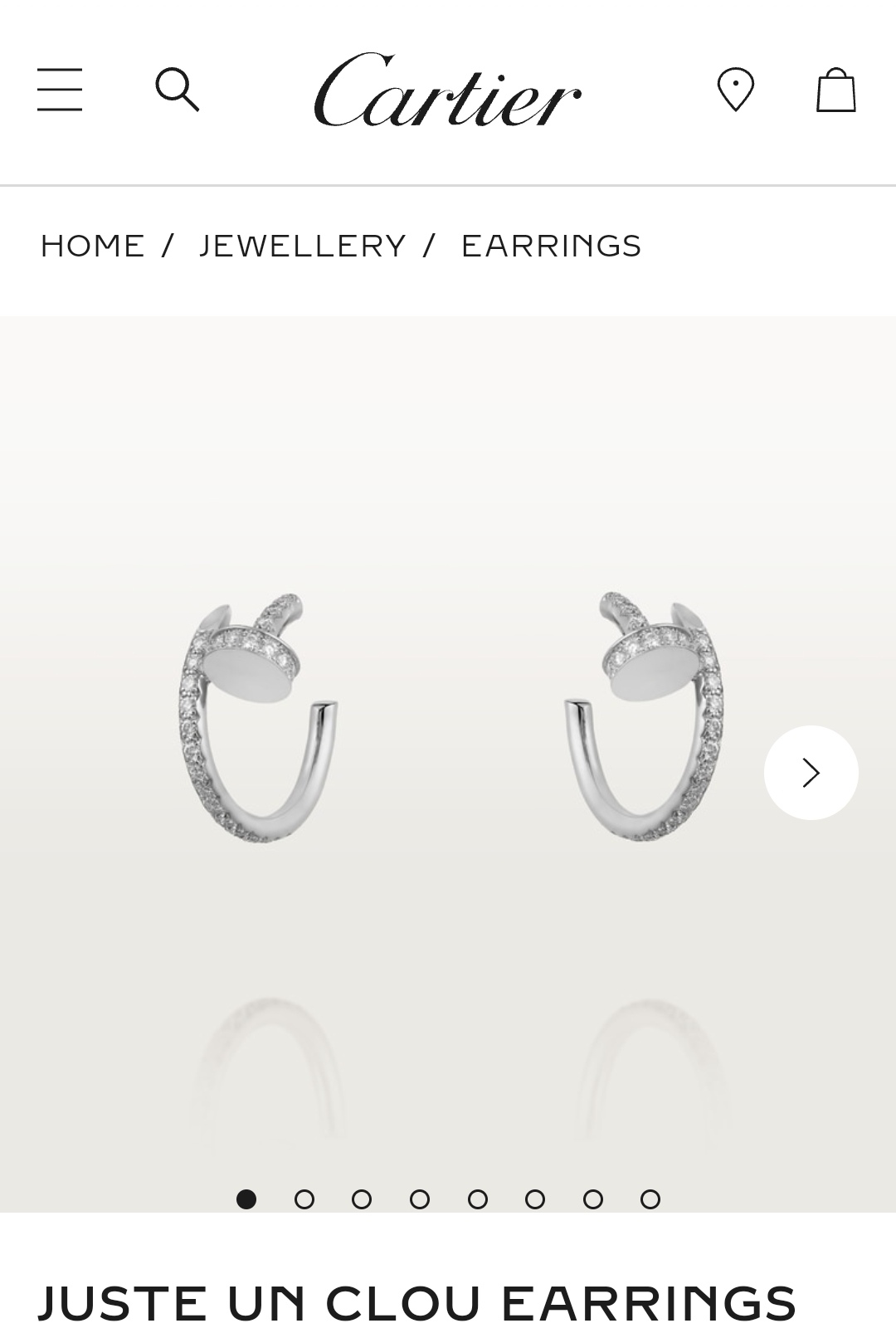 Cartier earrings