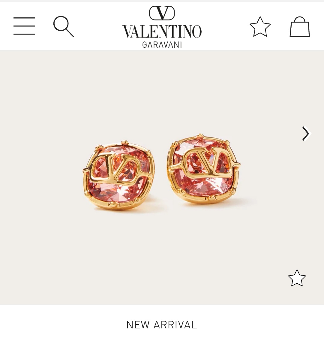 Valentino earrings