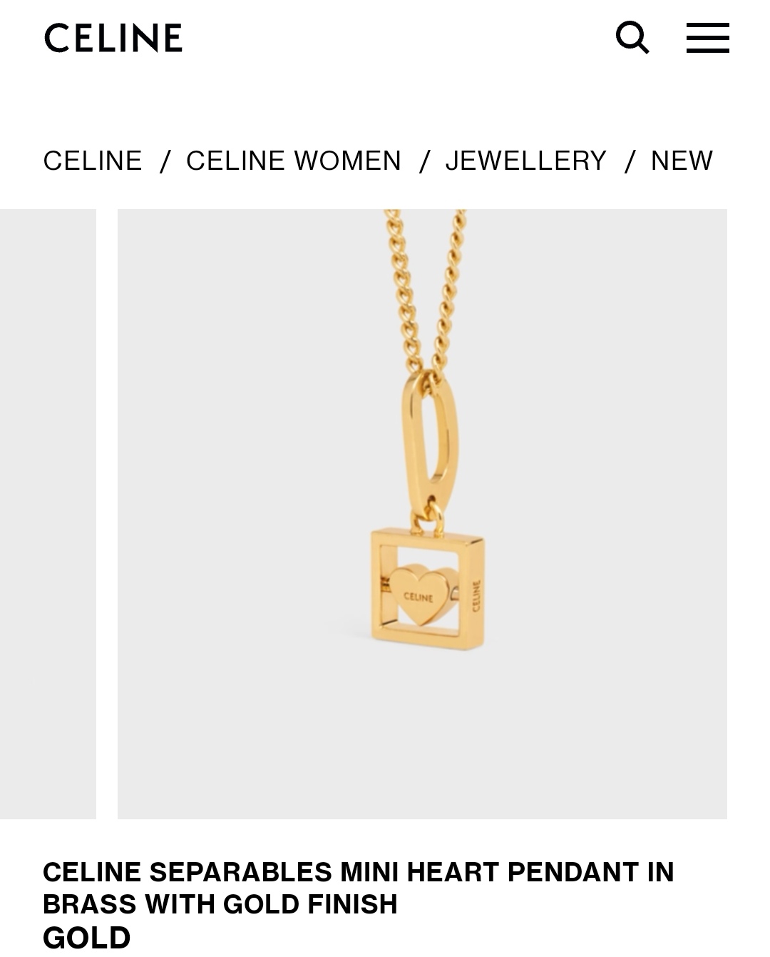 Celine necklace