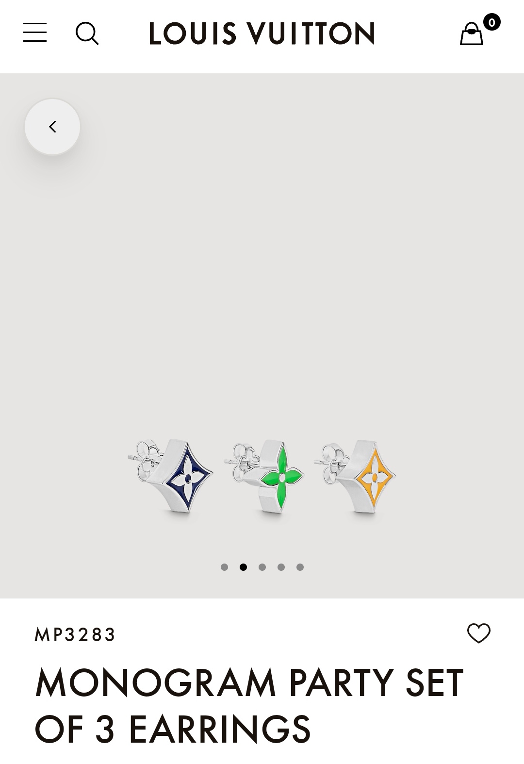 LV earrings