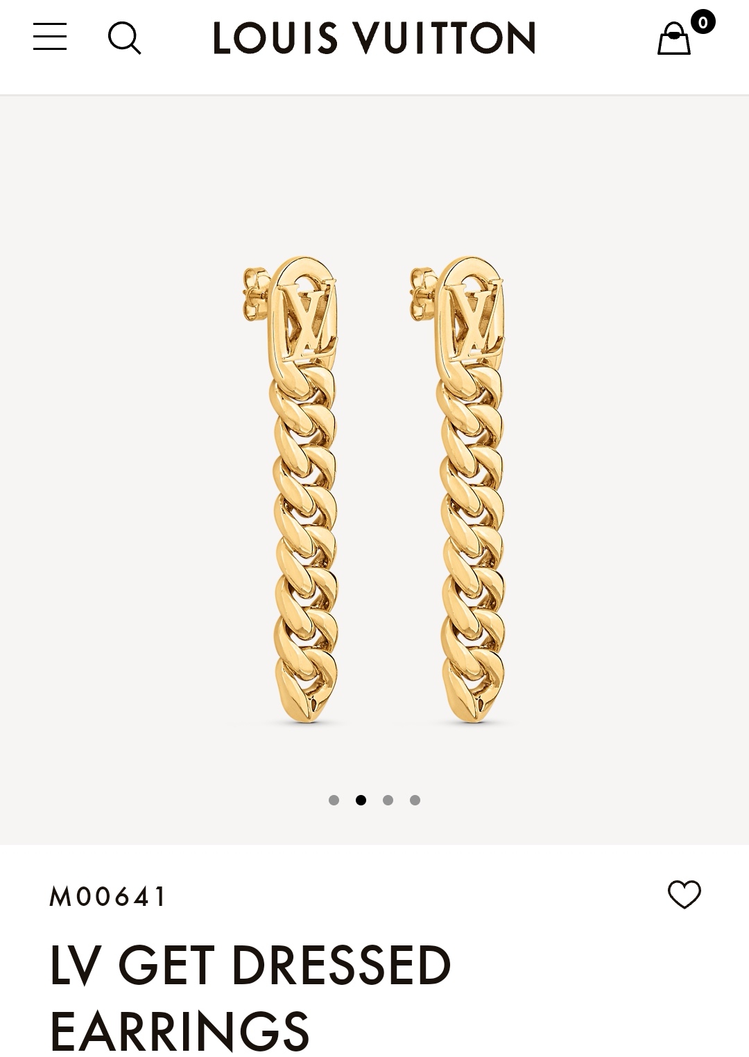LV earrings