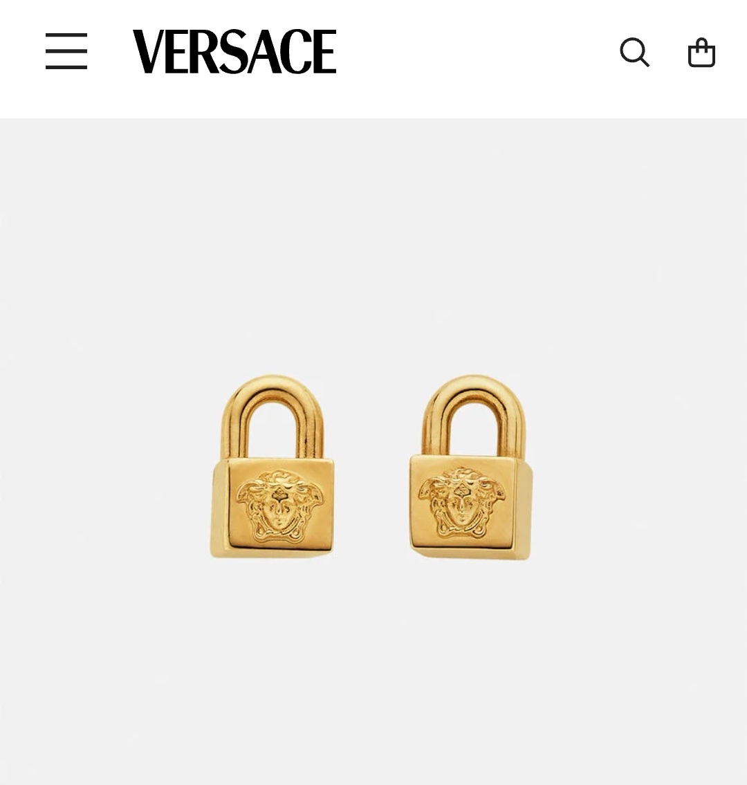 Versace earrings