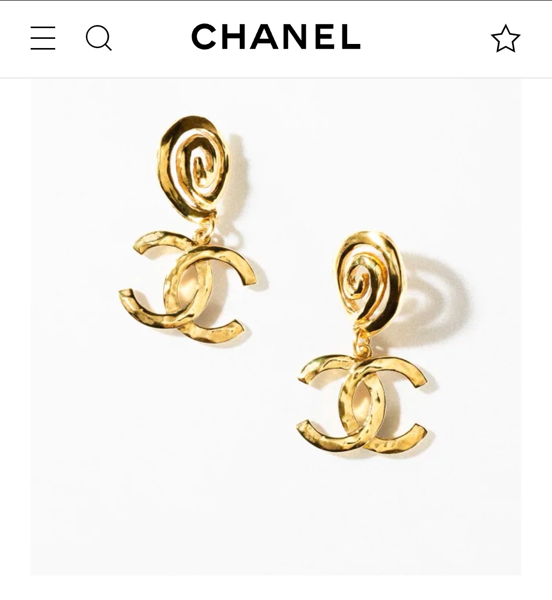 Chanel earrings