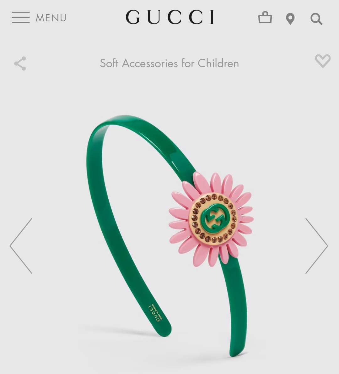 Gucci hairband headband