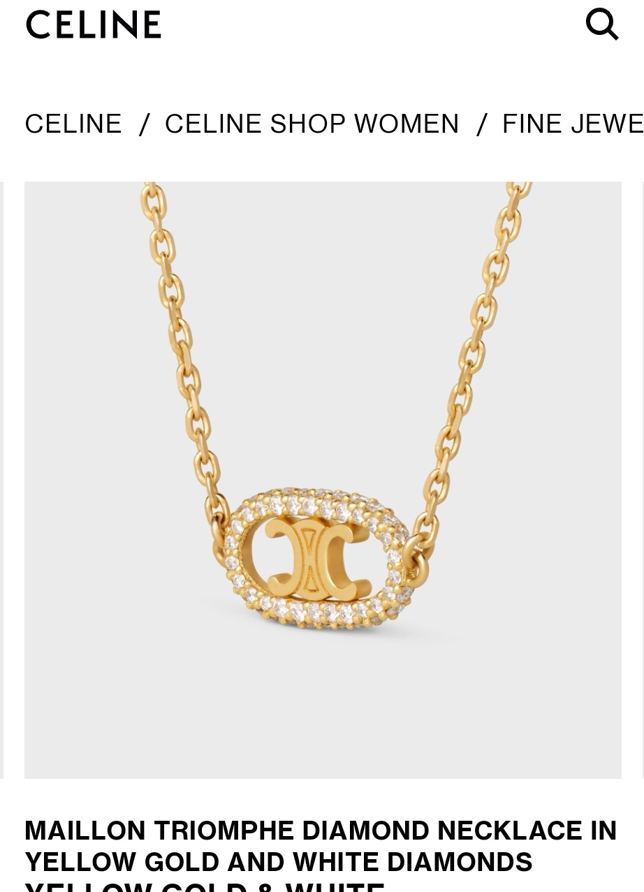 Celine necklace