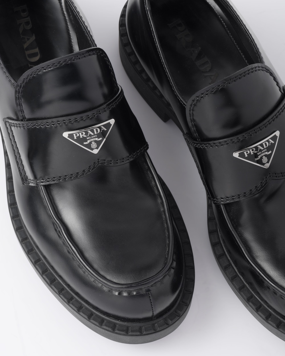 Prada Patent Leather Loafers