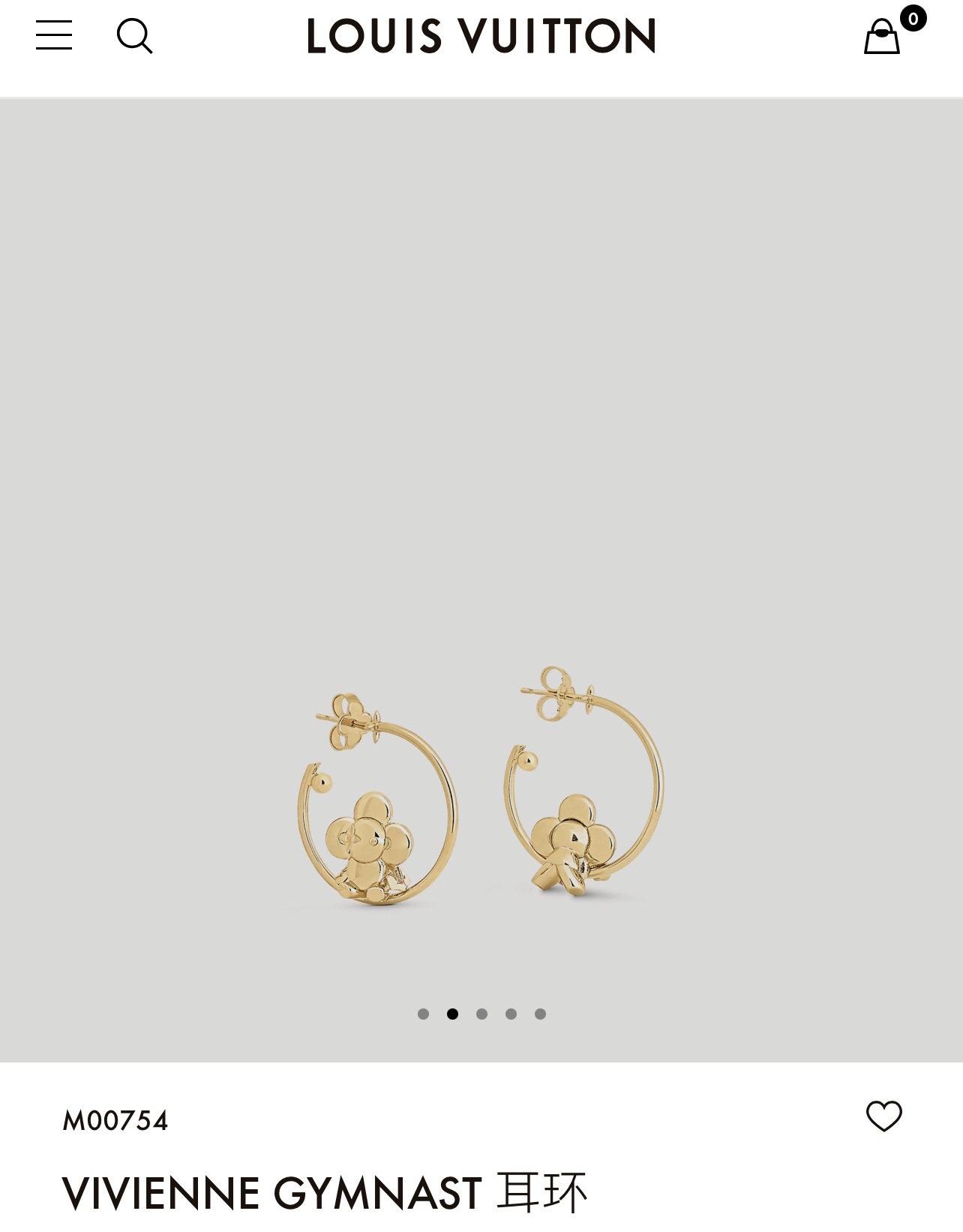 LV earrings