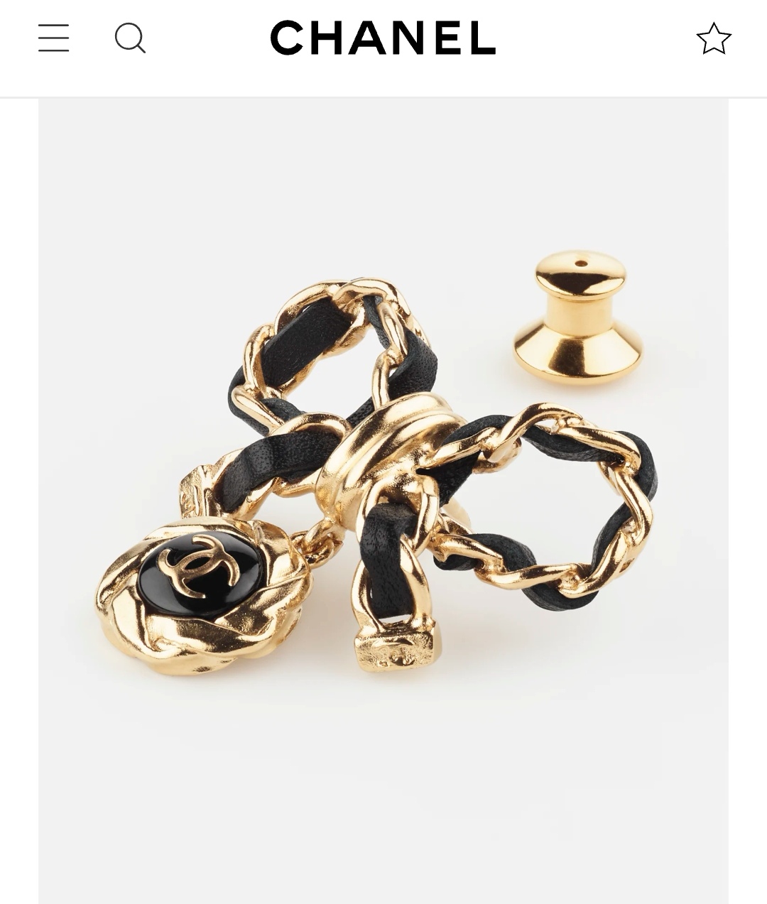 Chanel brooch