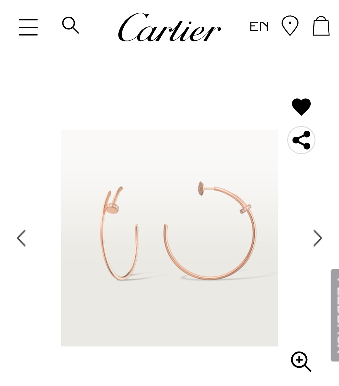 Cartier earrings