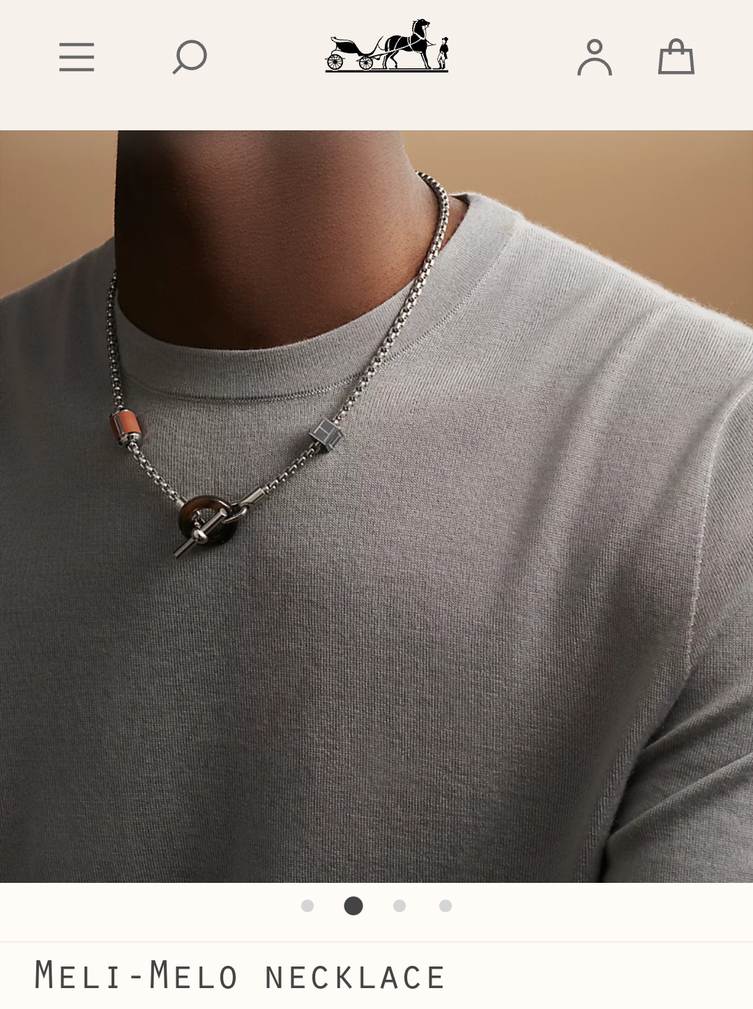 Hermes necklace
