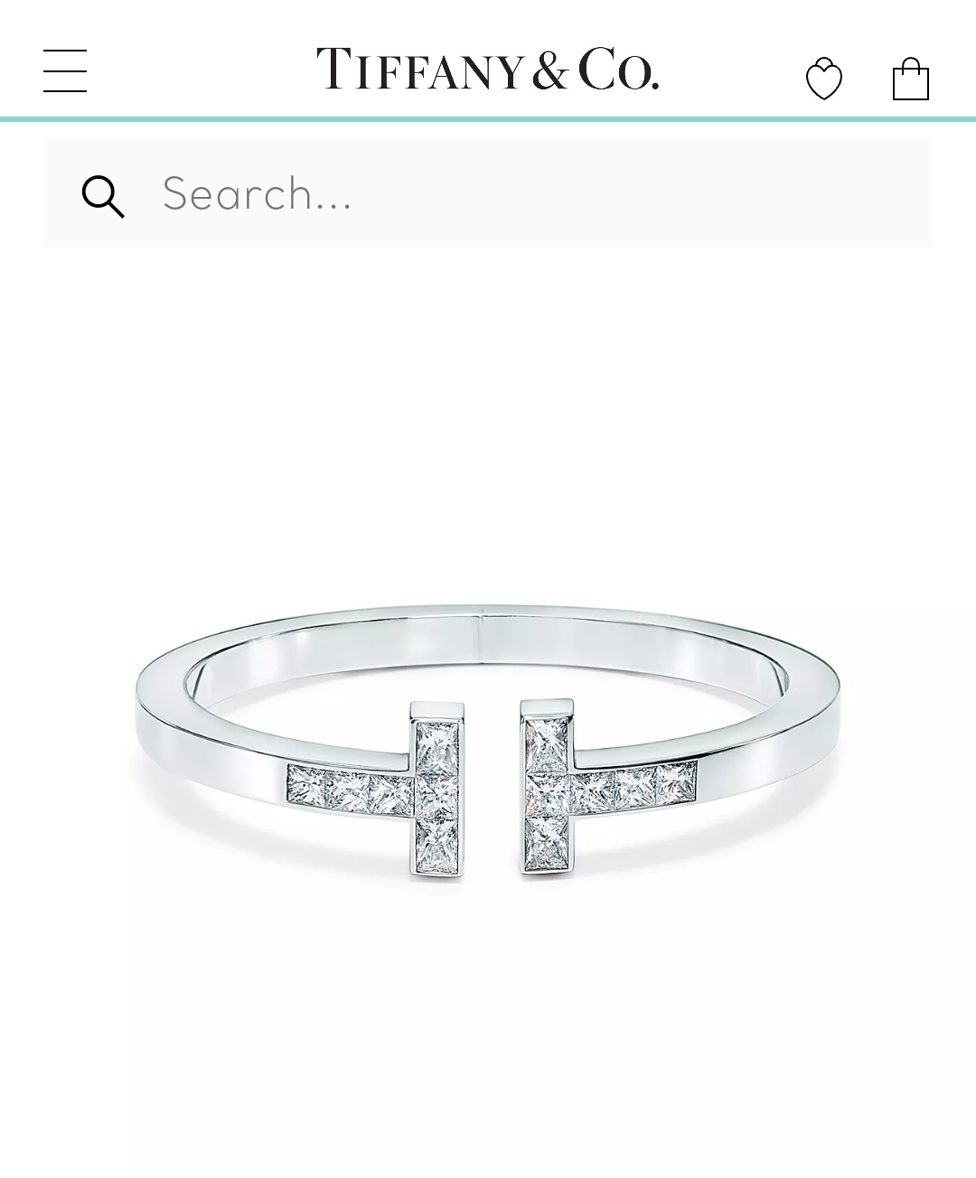 Tiffany & co open bracelet bangle