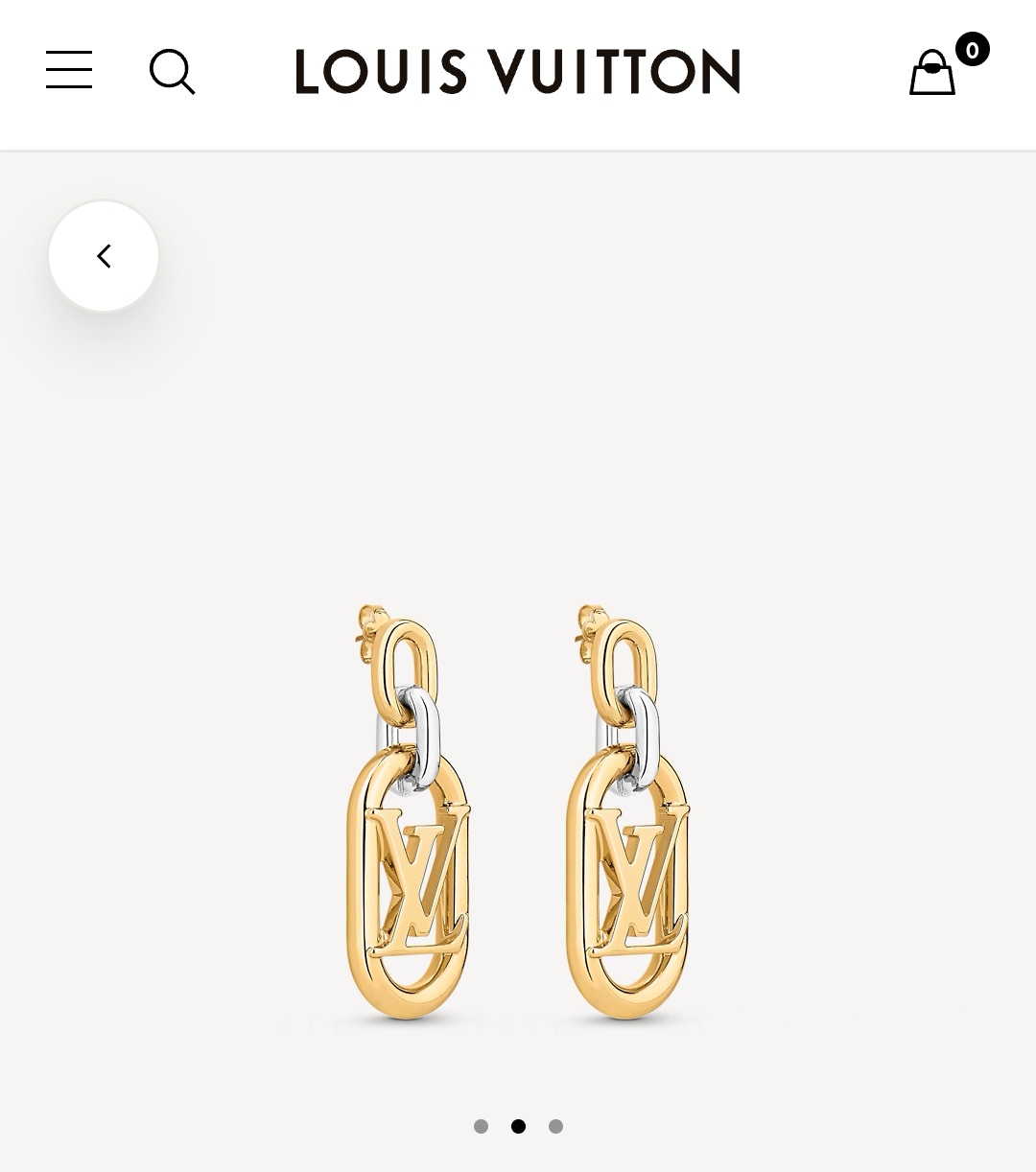 LV earrings