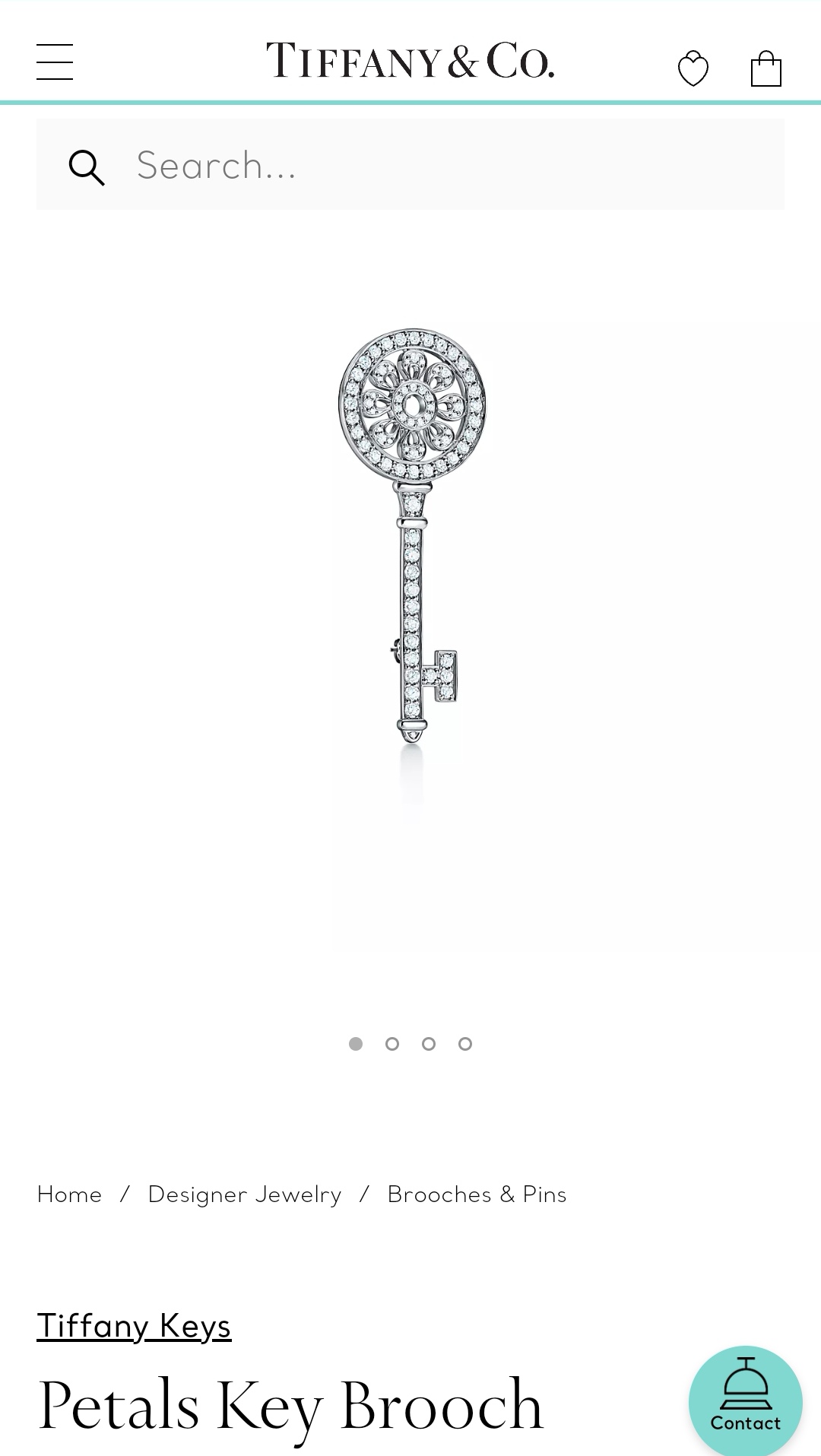 Tiffany & co brooch pin