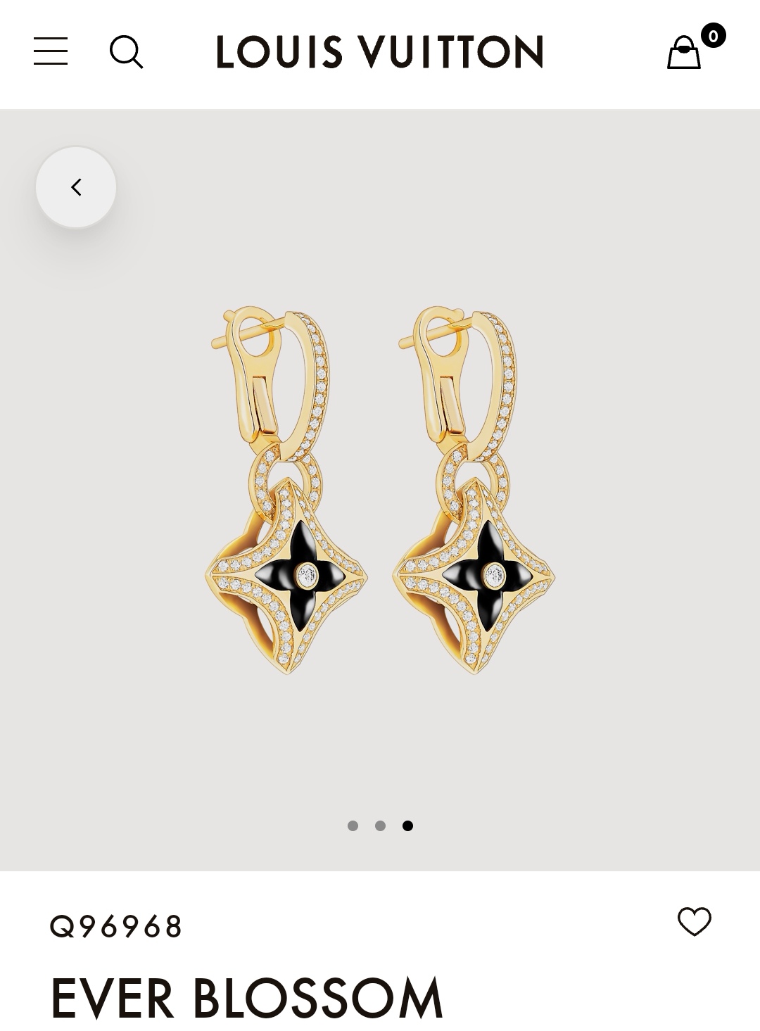 LV earrings