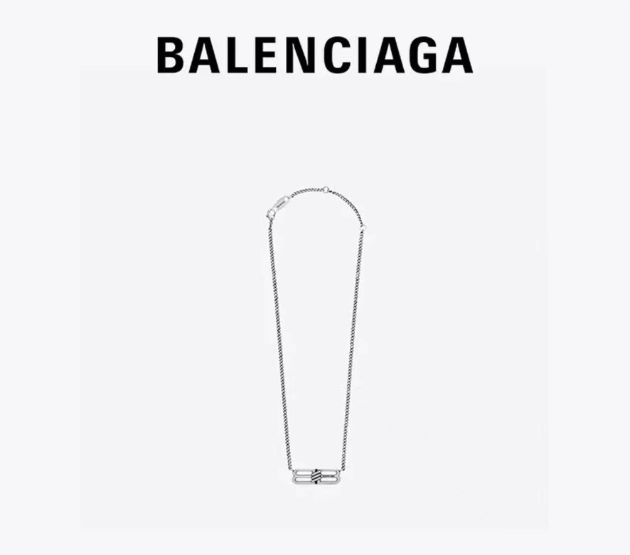 Balenciaga necklace earrings