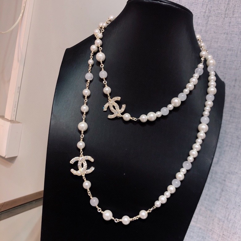 Chanel long necklace