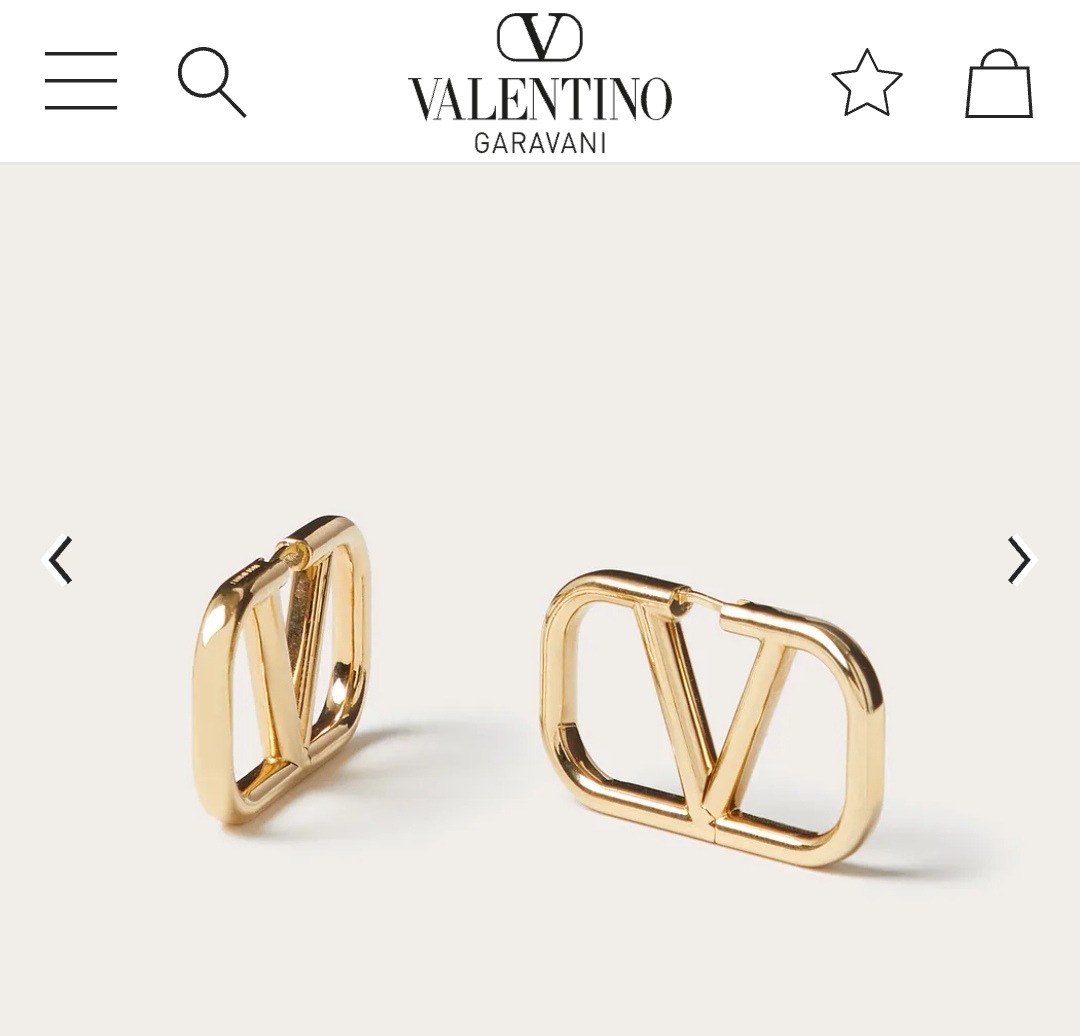 Valentino earrings