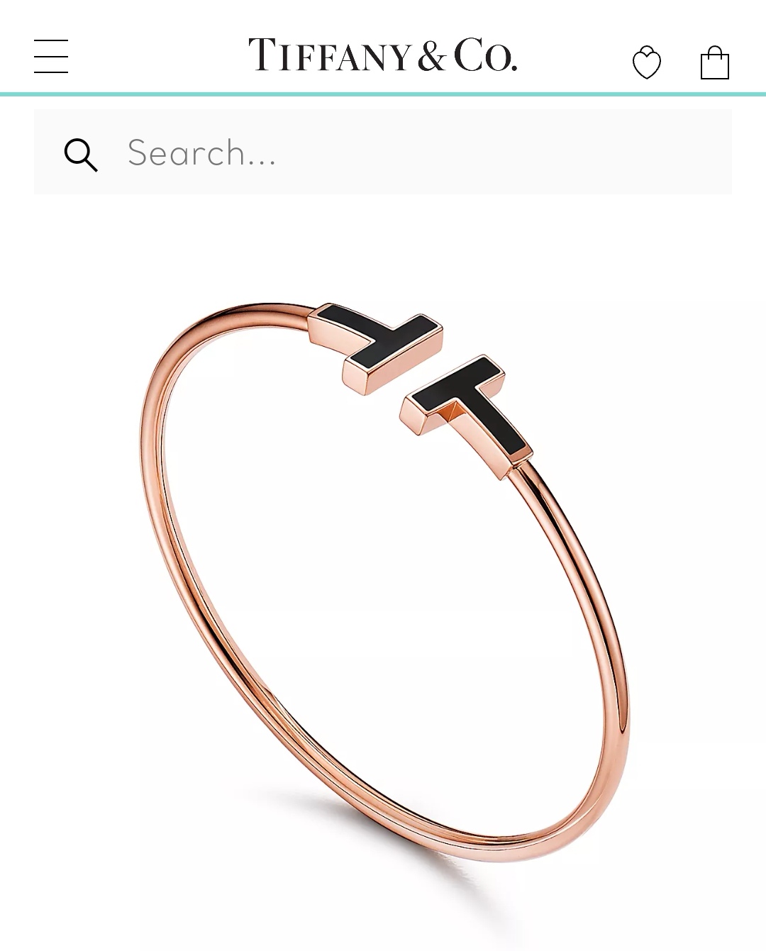 Tiffany & co open bracelet bangle