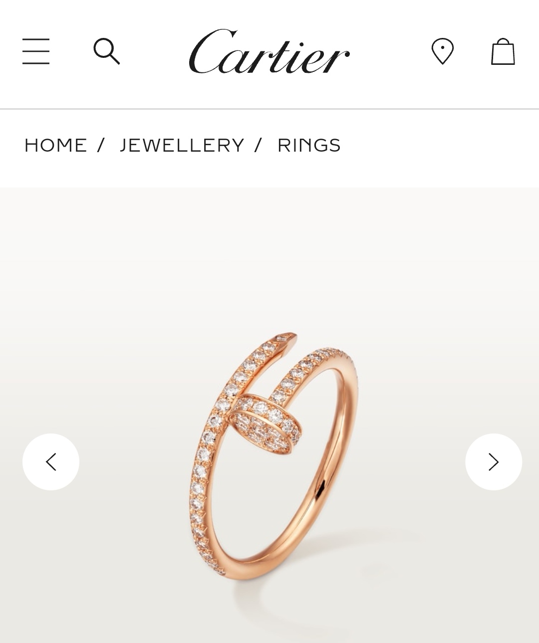 Cartier ring