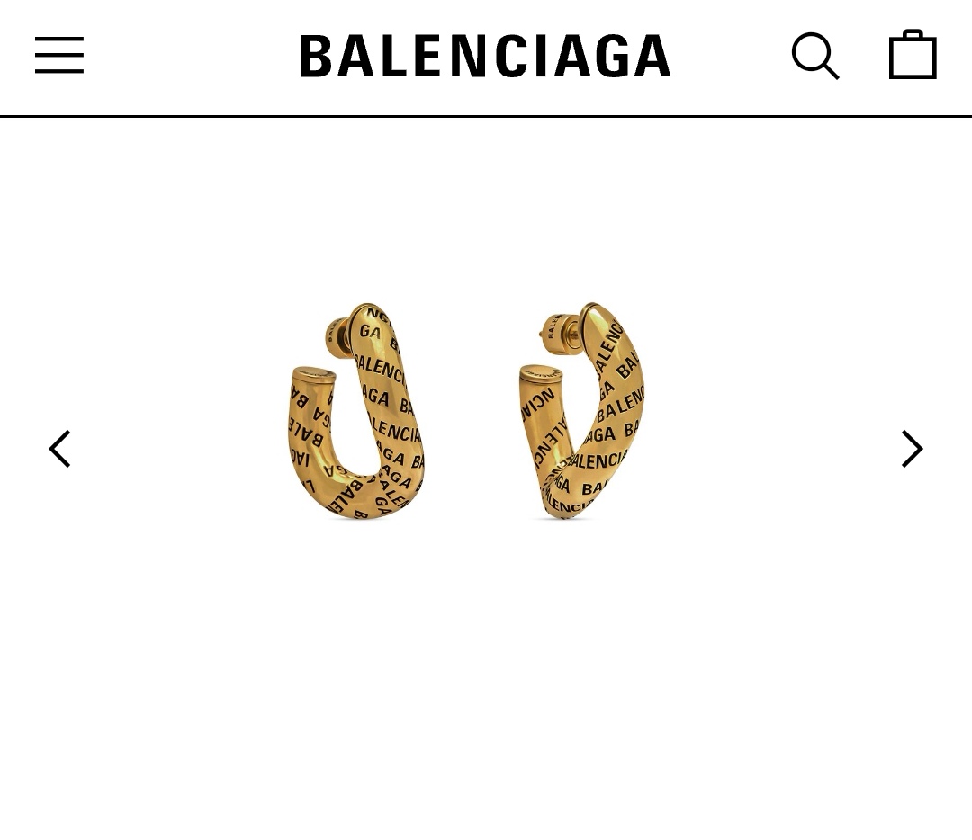 Balenciaga earrings