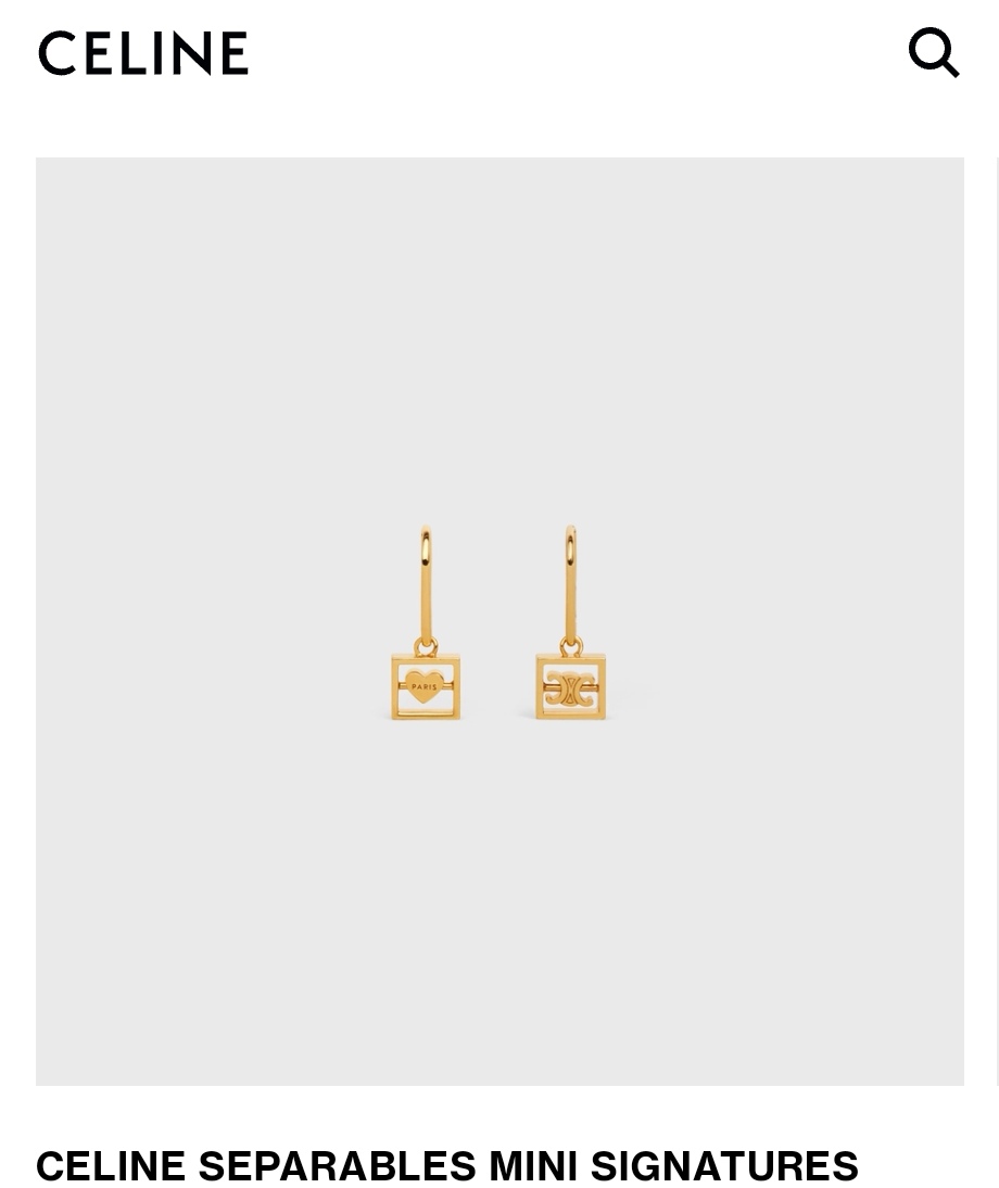 Celine earrings