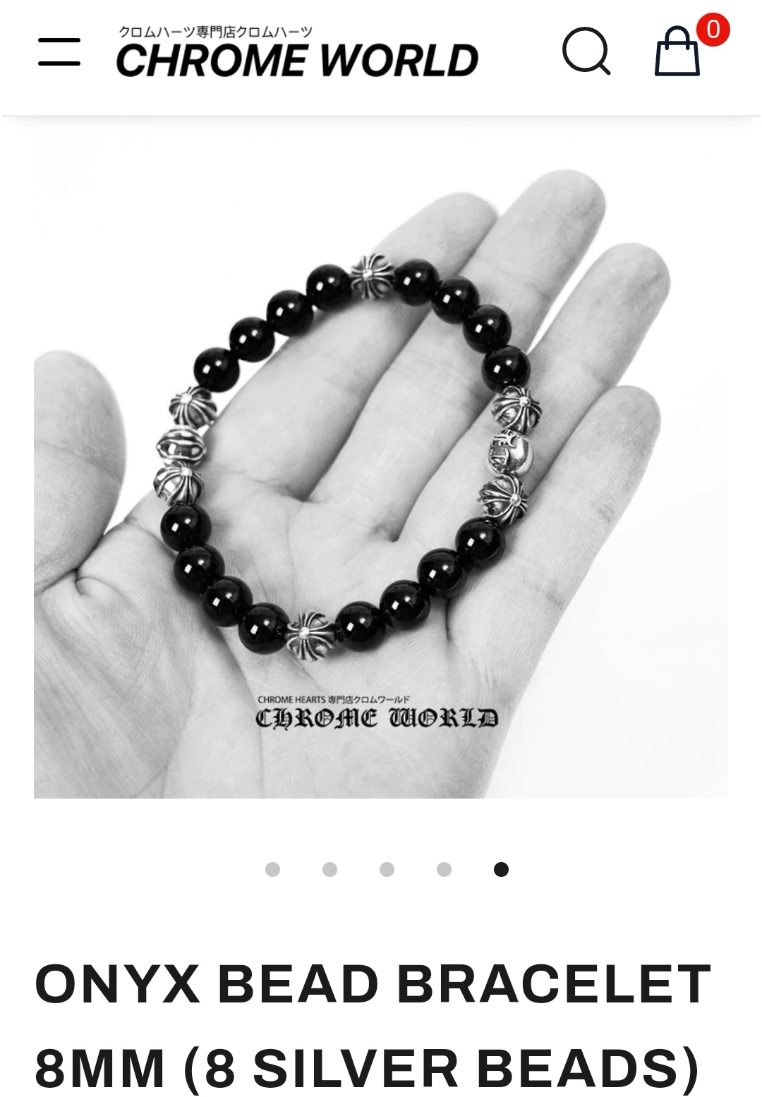 Chrome Heart bracelet