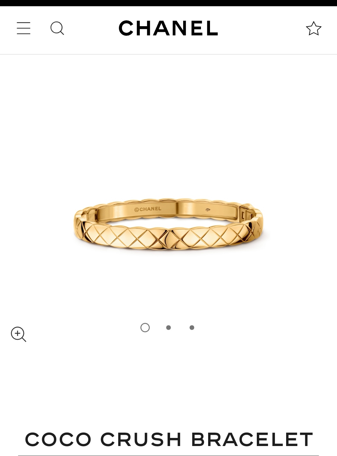 Chanel bracelet bangle