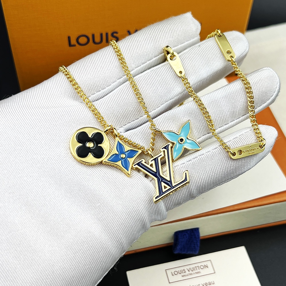 Louis Vuitton Louis Vuitton Instinct Enamelled Necklace