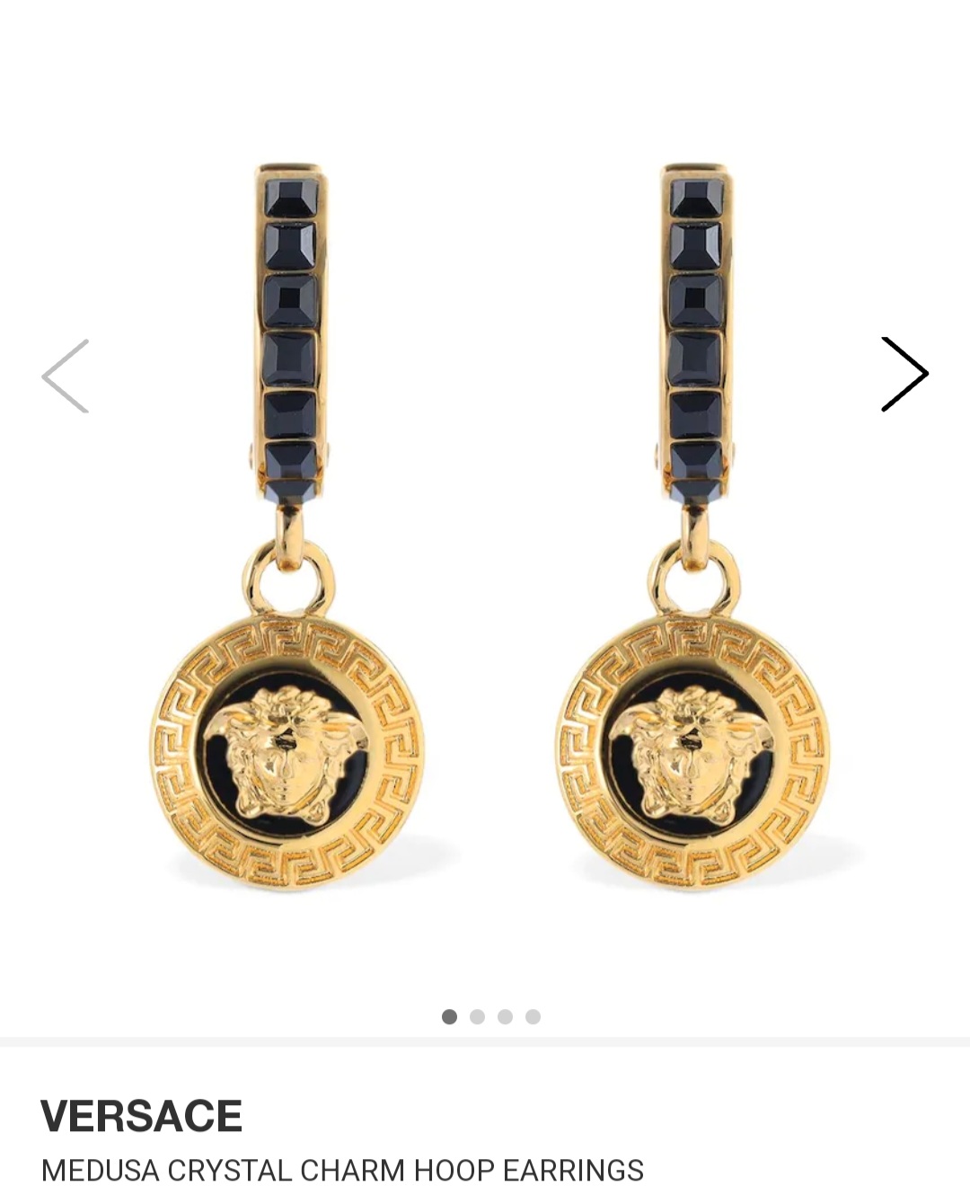 Versace earrings