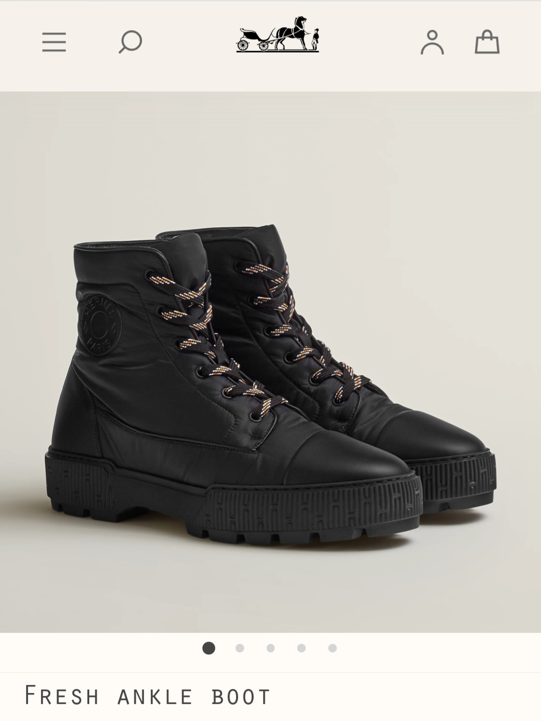 Hermes Fresh ankle boot shoe