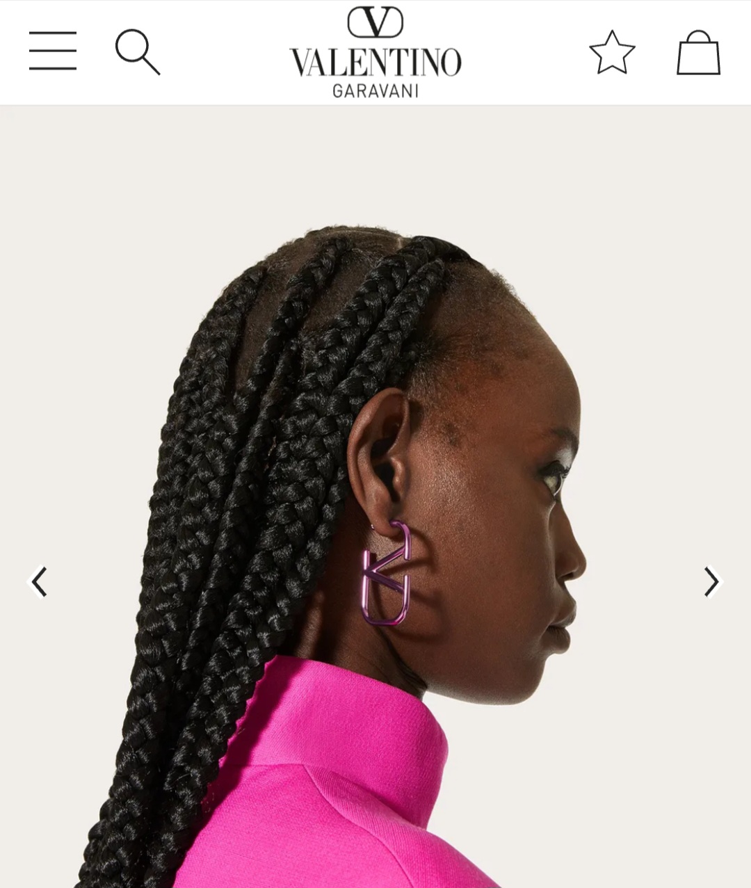 Valentino earrings