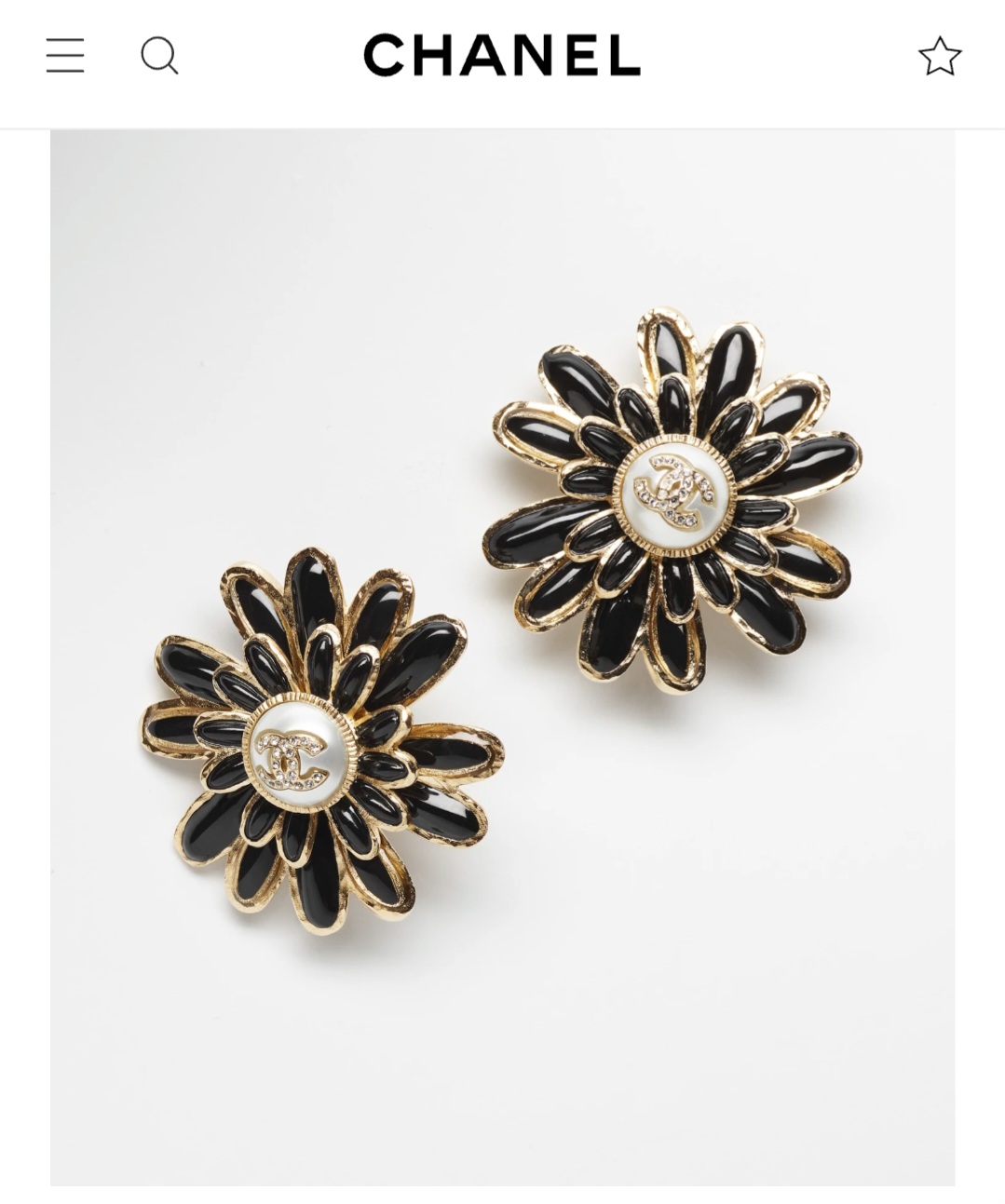 Chanel earrings