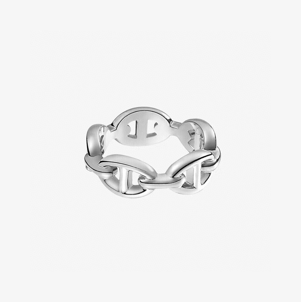 Hermes Chaine d’Ancre Enchainee  ring