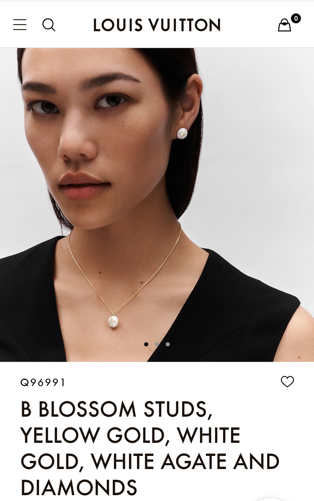 LV B BLOSSOM STUDS earrings