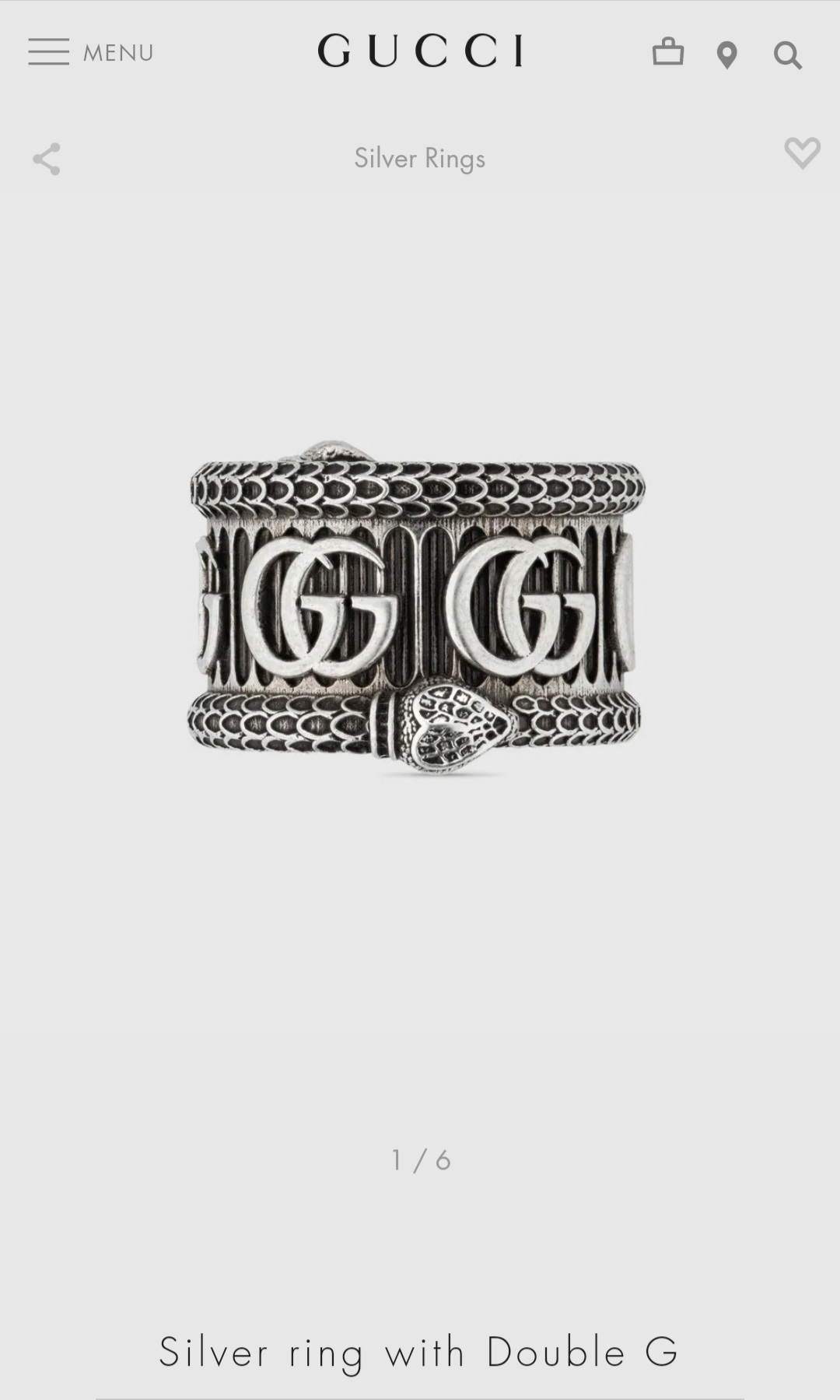 Gucci ring