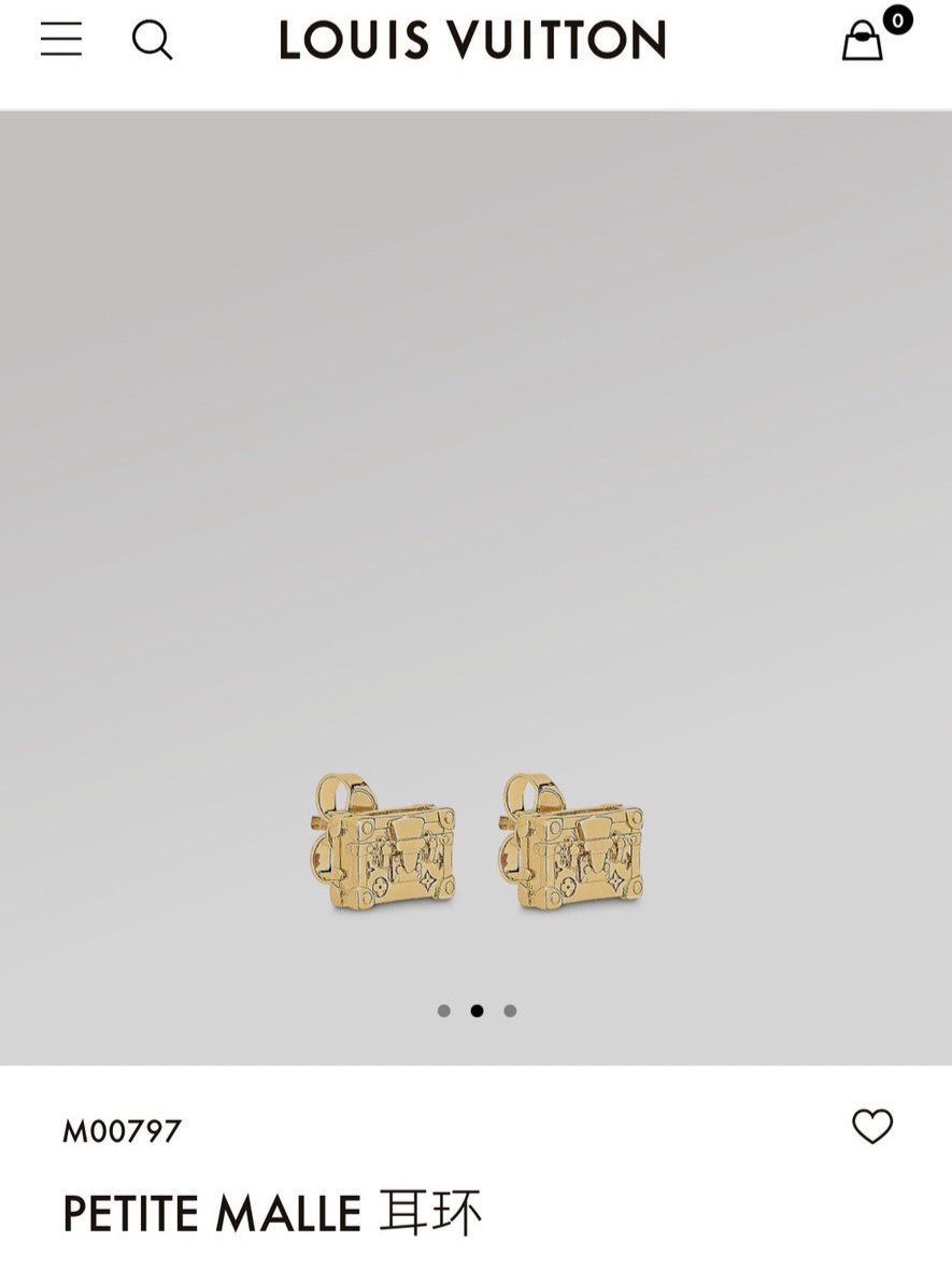 LV Petite Malle earrings