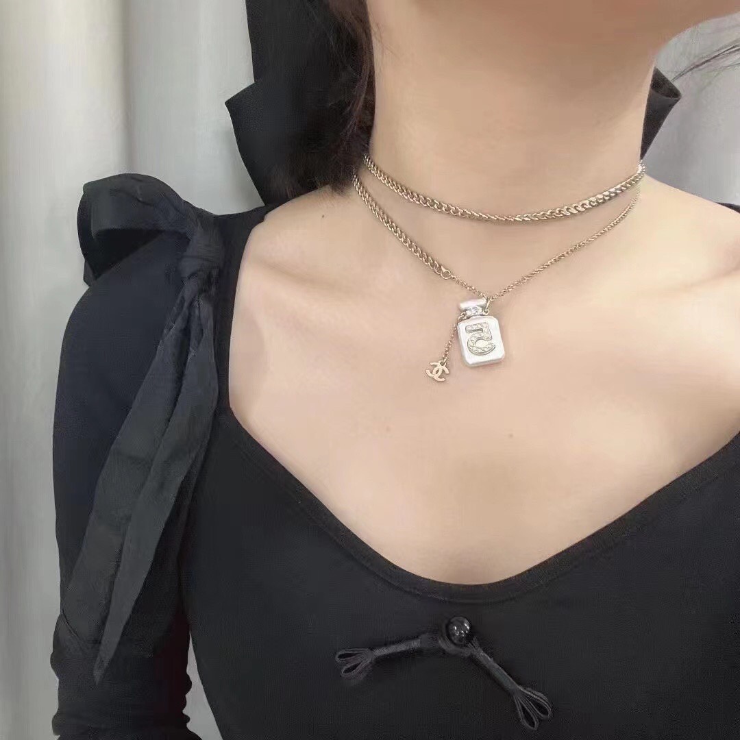 Chanel long necklace