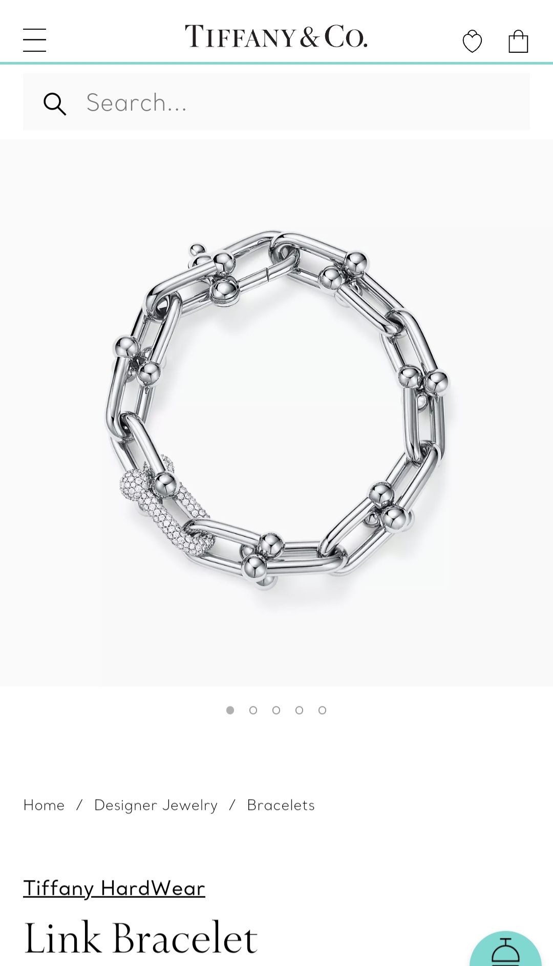 Tiffany & co HardWear Large Link Bracelet