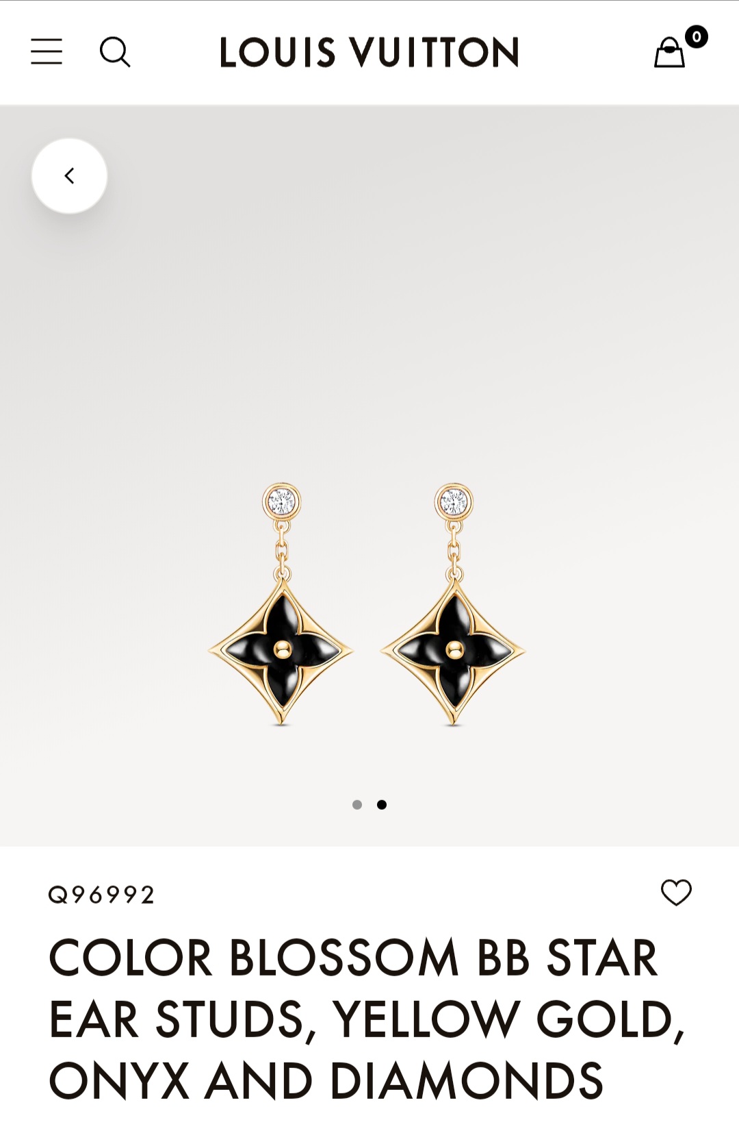 LV earrings