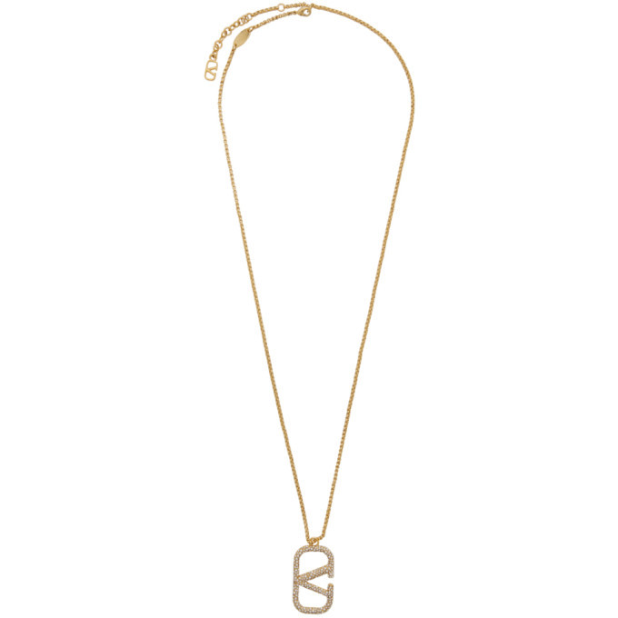 Valentino Garavani Chain VLogo necklace