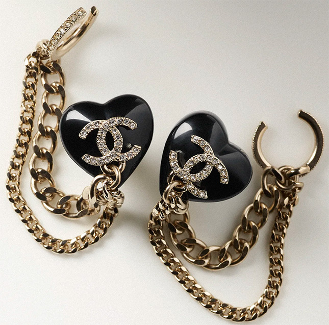 Chanel earrings ear cuff