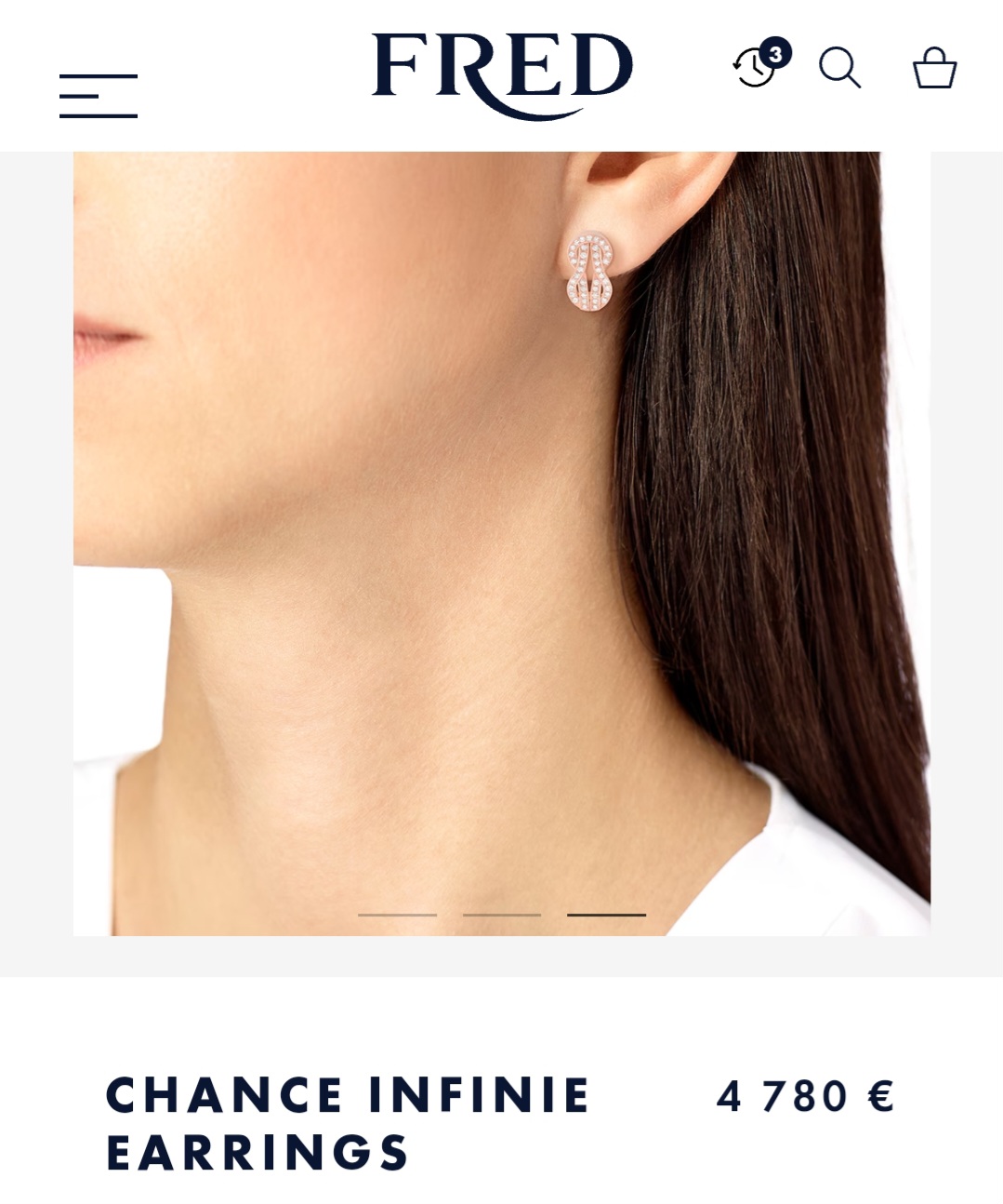 Fred Chance Infinie earrings