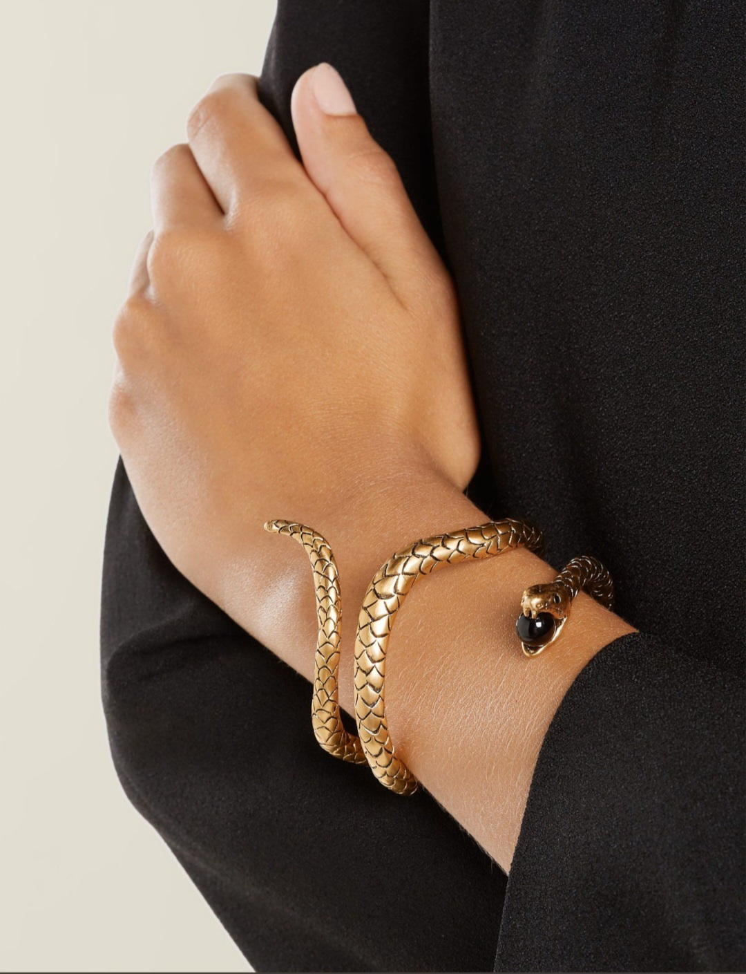 YSL Snake cuff bracelet