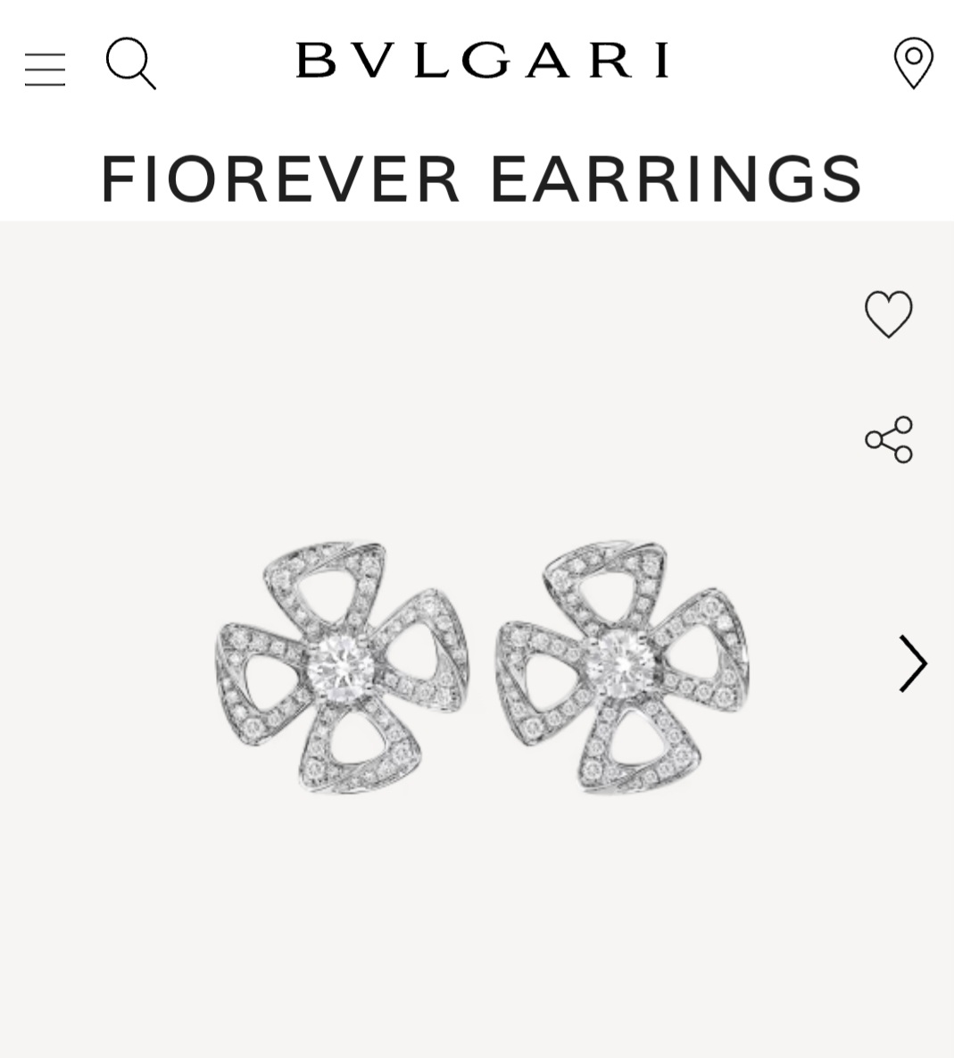 Bvlgari earrings