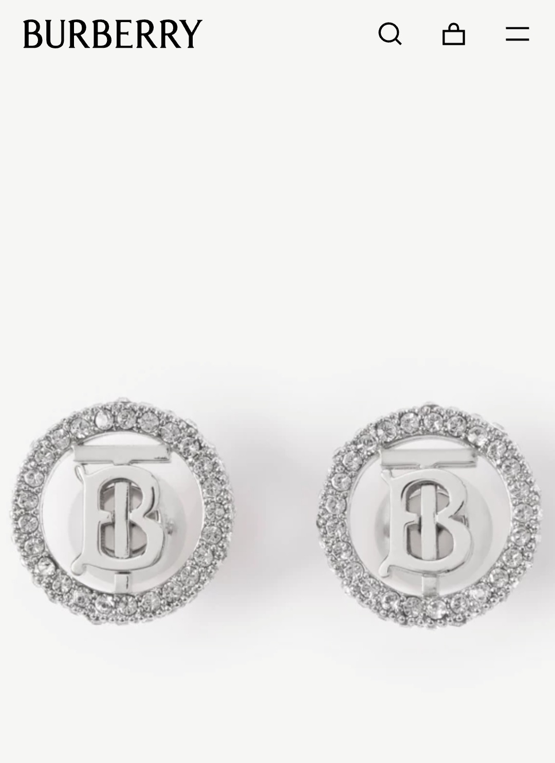 Burberry earrings