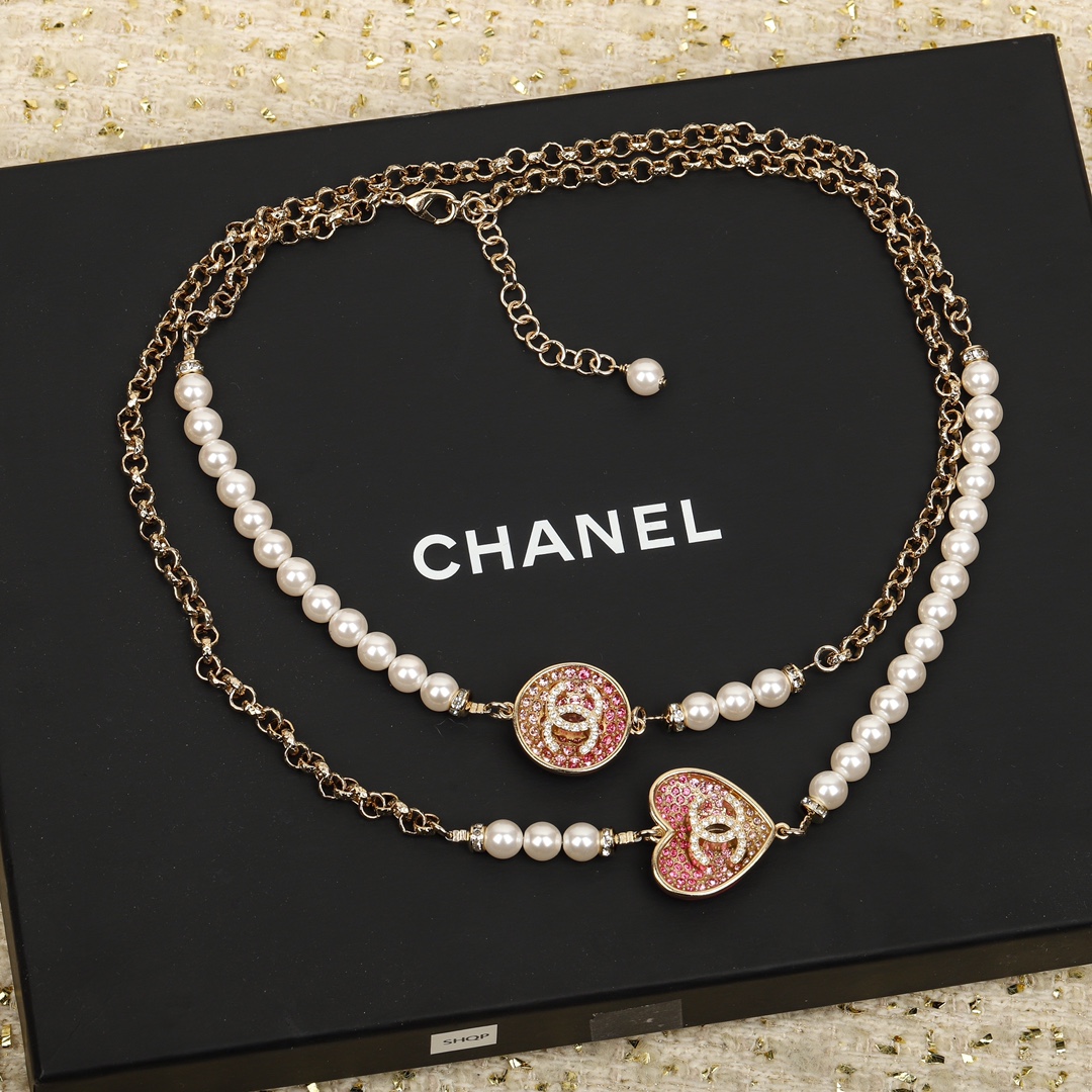 Chanel long necklace