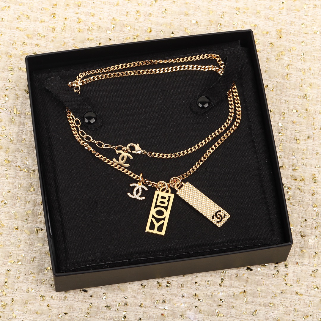 Chanel long necklace