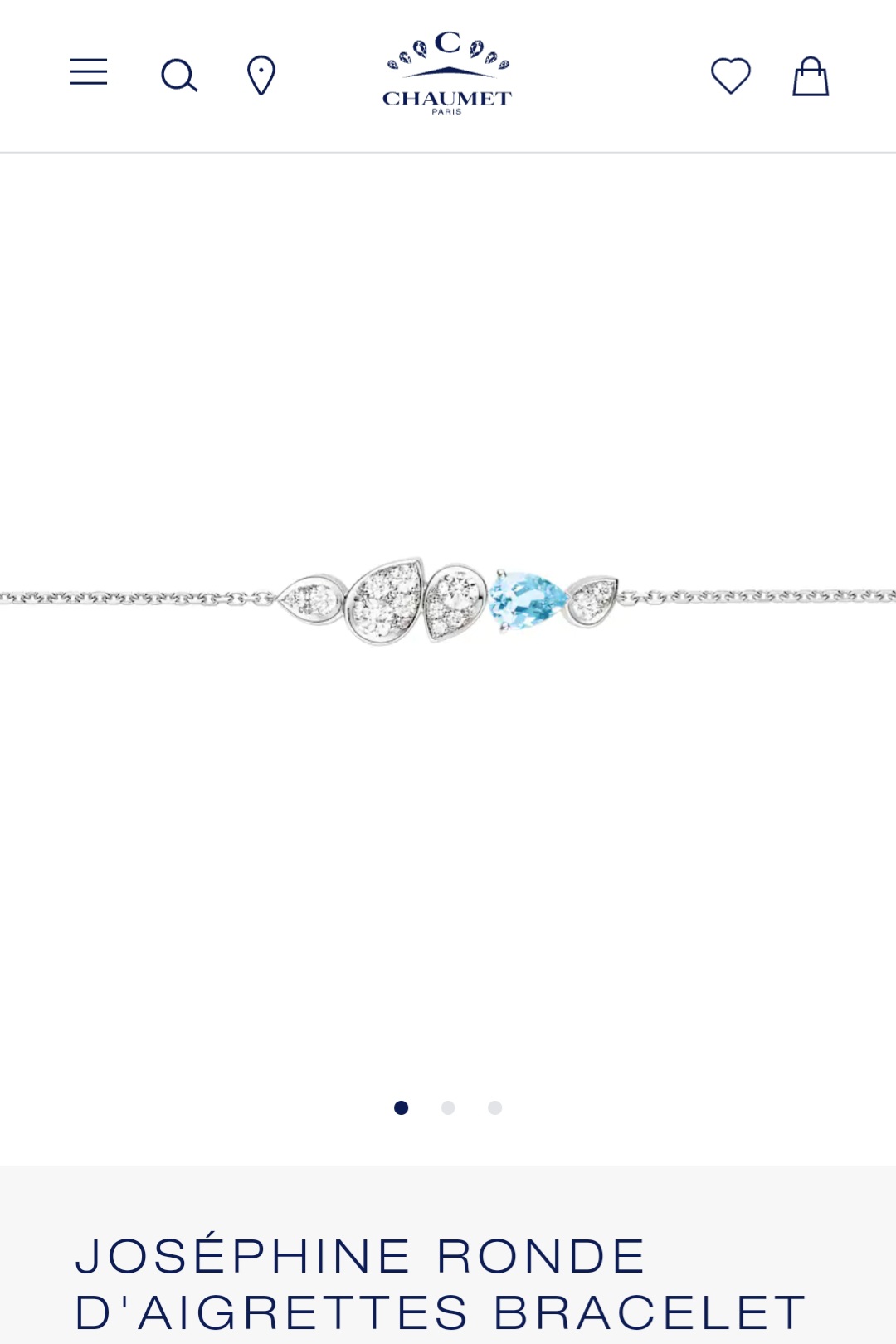 Chaumet Joséphine Ronde d’Aigrettes  bracelet